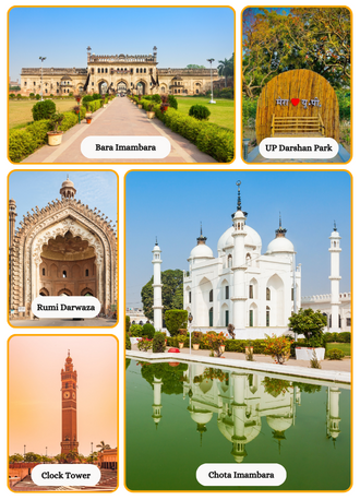 Places to Explore in Lucknow with Bharat Taxi