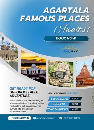 agartala famous places - Bharat Taxi