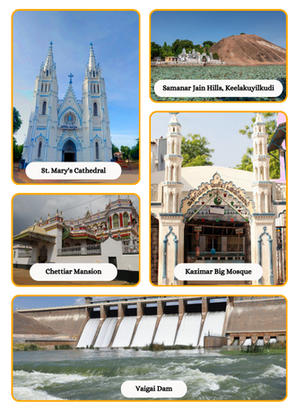 places to explore in Madurai with Bharat Taxi